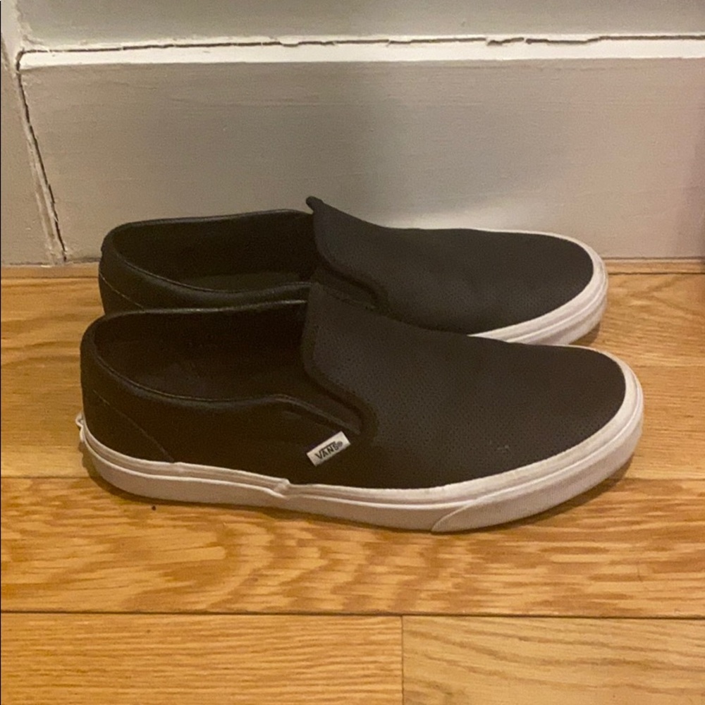 Vans Slip Ons Black Size 10 US